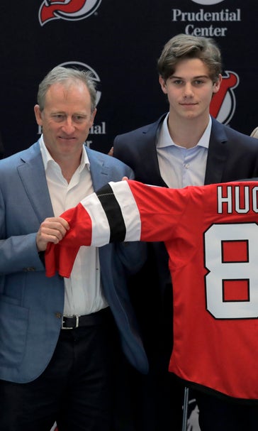 Devils introduce Jack Hughes to New Jersey after big week